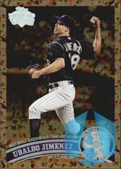2011 Topps Cognac Diamond Anniversary #141 Ubaldo Jimenez Colorado Rockies